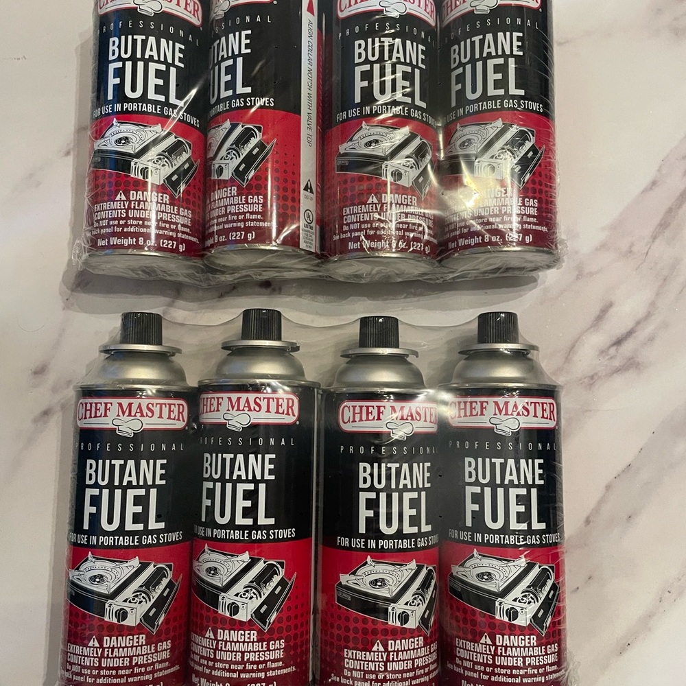 Chef Master Butane Fuel Canisters